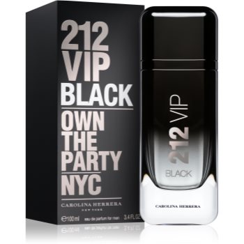 CAROLINA HERRERA 212 VIP Black Eau de Parfum pentru bărbați - imagine 3
